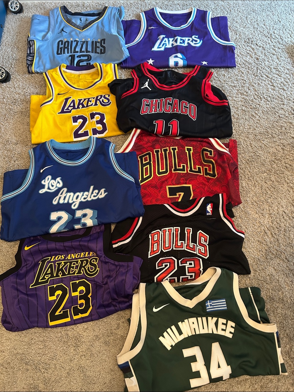 Nike / Jordan Kids Jersey Bundle